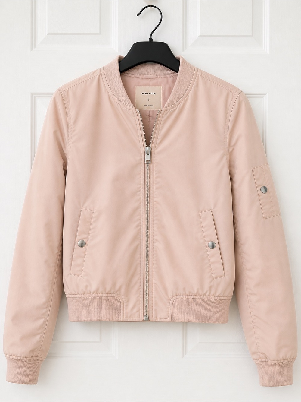 Vero Moda Dusty Pink Bomber Jacket
